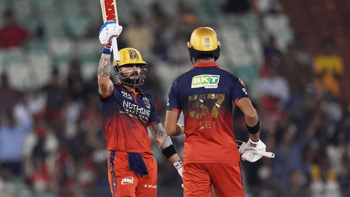 Virat Kohli dominates in RCB vs KKR IPL 2026