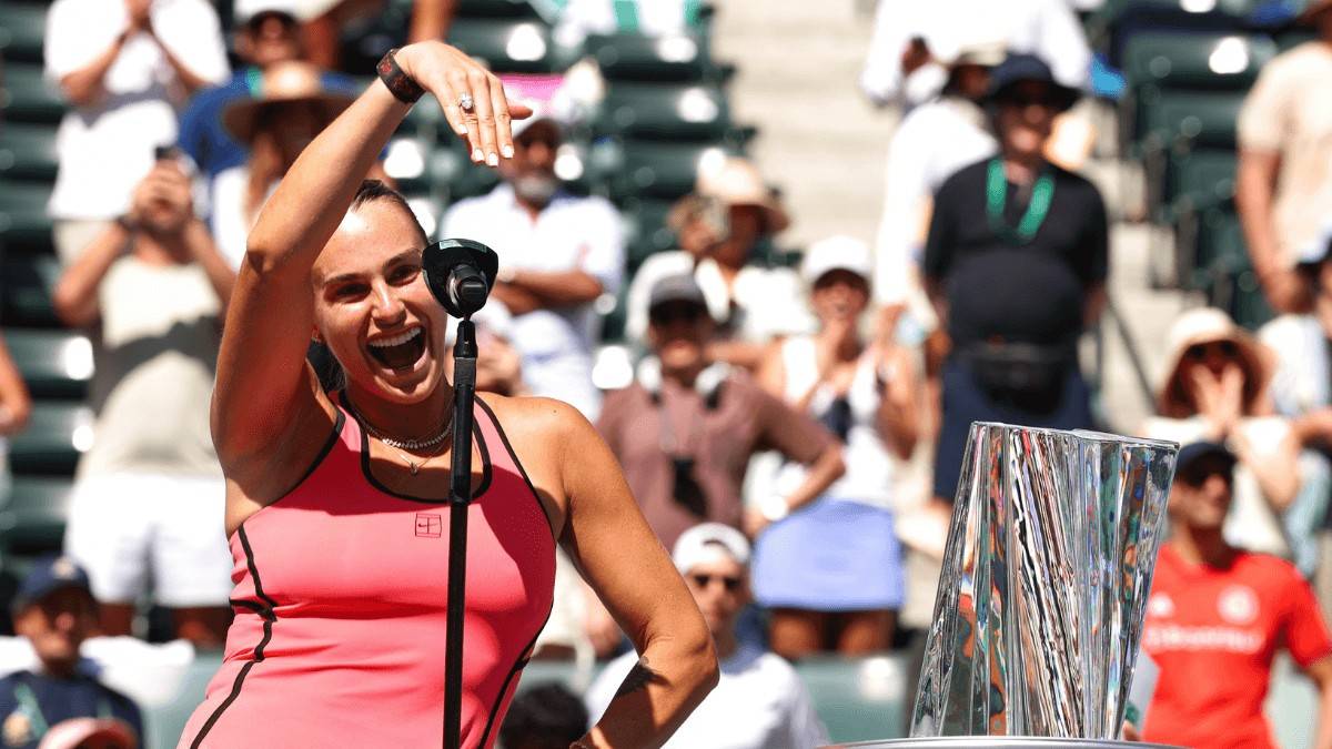 Aryna Sabalenka sunshine double